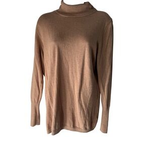 Pull Col Roulé Worthington 'Rose Garden' – Taille PL, Neuf Avec étiquette